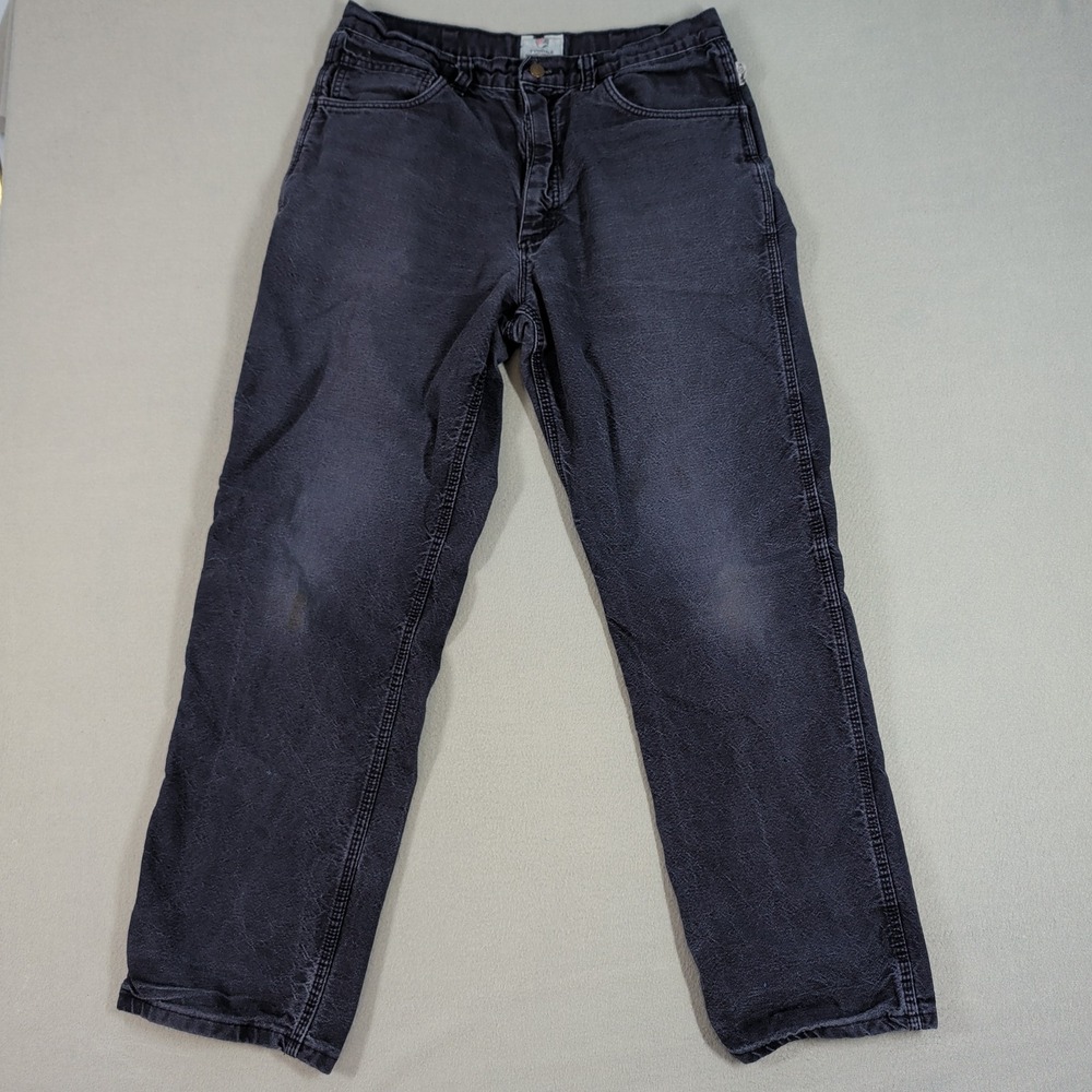 Tyndale FR Pants Mens 36x34 Navy Blue K290T Flame Resistant Arc Rated Work